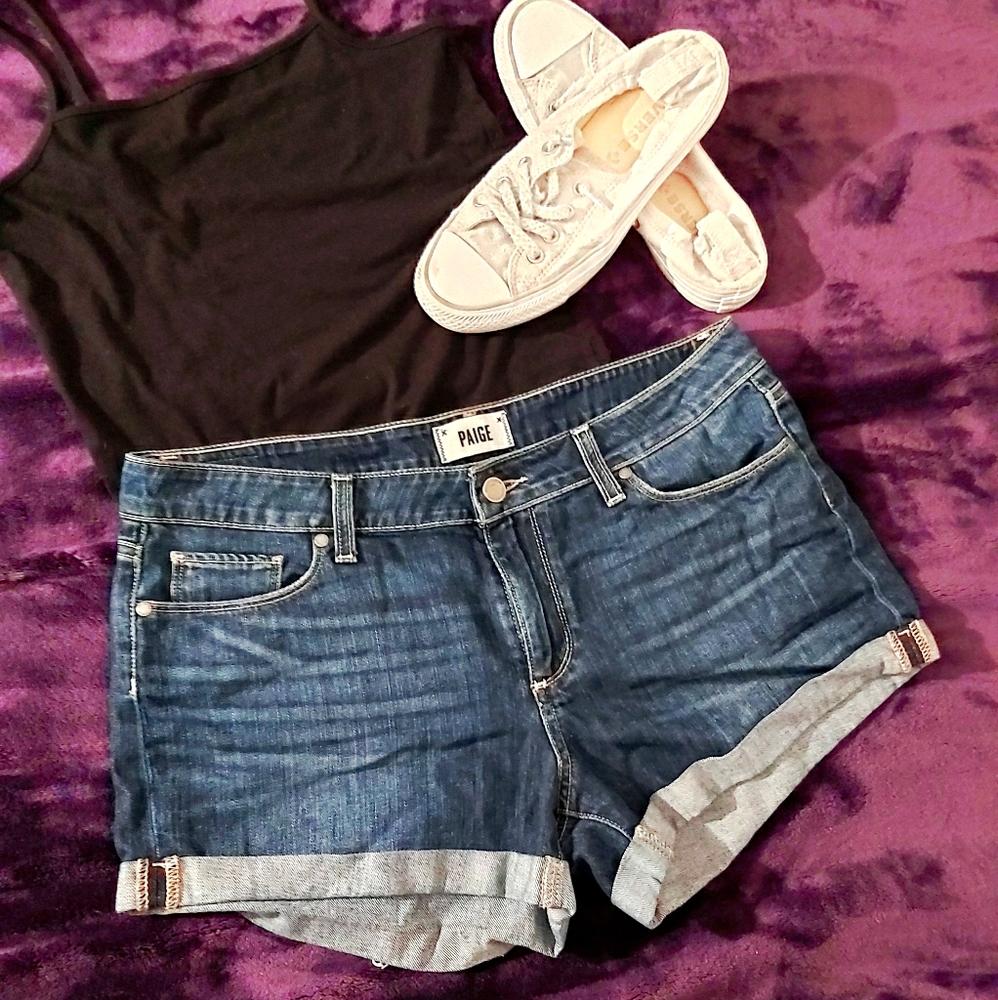 PAIGE Denim Shorts